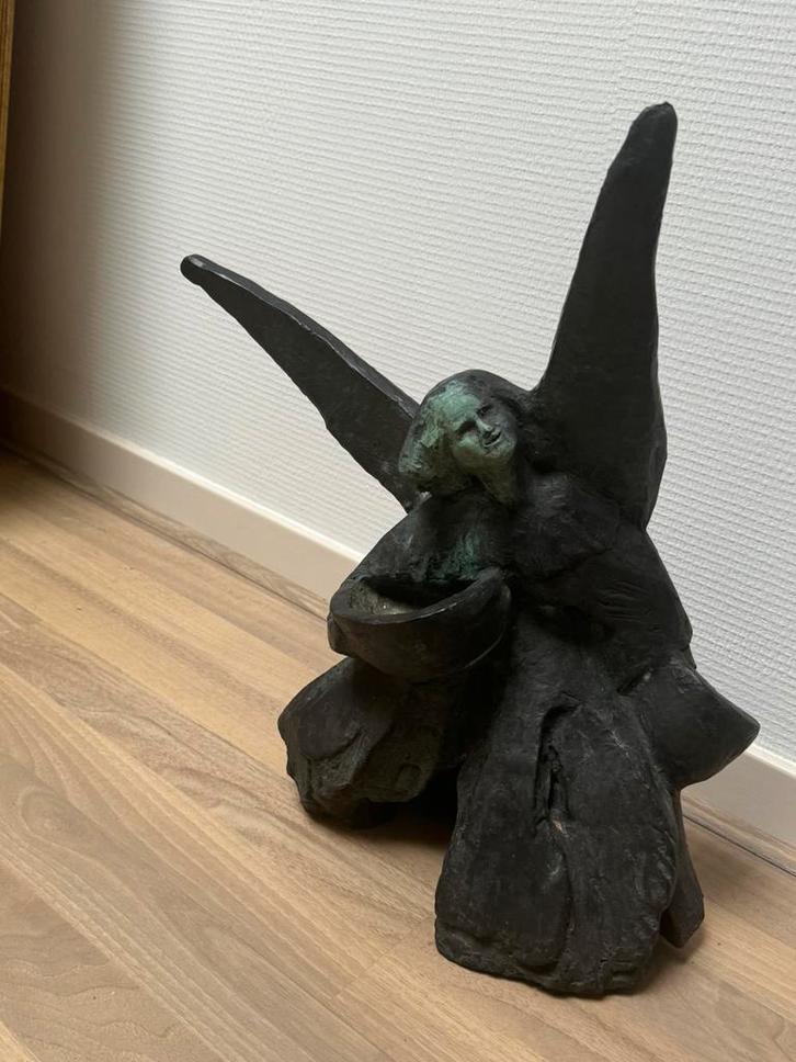 Bronzen beeld Angel, Antiek en Kunst, Kunst | Beelden en Houtsnijwerken, Ophalen