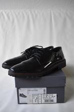 Juni'25 ECCO maat 39 wandelschoenen zwart leder NIEUW, Zwart, ECCO, Nieuw, Wandelschoenen