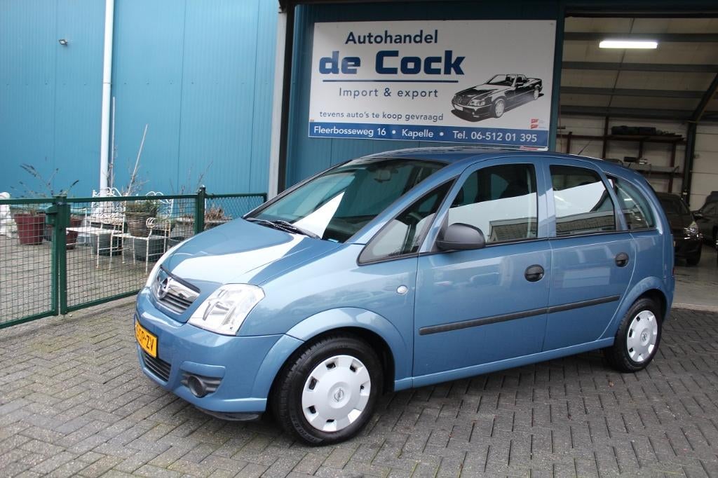 Opel Meriva *1.4 16V *2006 *Airco*NAP*APK bij aflevering*, Auto's, Voorwielaandrijving, 4 cilinders, Blauw, Handgeschakeld