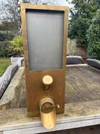 Vintage Koperen Koffiebonen Silo Dispenser, Ophalen of Verzenden