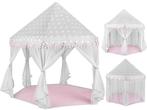 Speeltent voor Kinderen 135x135x140cm Roze-Wit, Ophalen of Verzenden, Nieuw