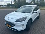 Ford Kuga 2.5 Titanium X Winterpack 225pk 2021, Auto's, Euro 6, 4 cilinders, Leder en Stof, Wit