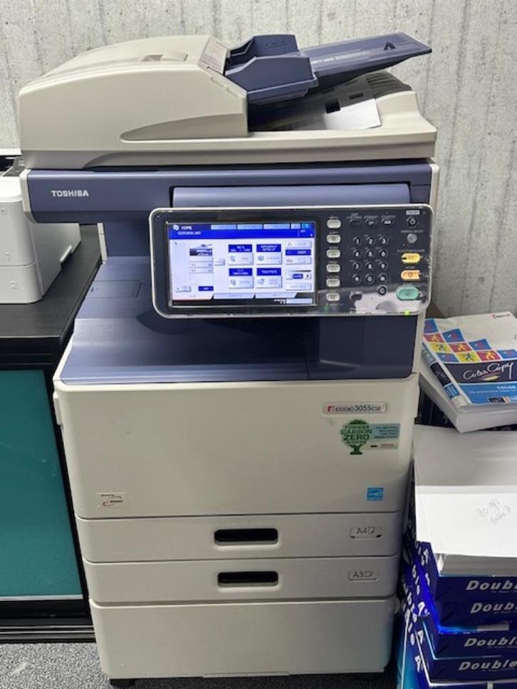 Toshiba studio 3055 cse, Computers en Software, Printers, Gebruikt, Printer, Laserprinter, Faxen, Kleur printen, Kopieren, Mailen