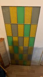 Glas in lood 2x (54x150), Glas in lood, Minder dan 80 cm, 120 tot 160 cm, Zo goed als nieuw