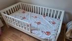Peuterbed in goede staat! Inclusief goed matras en meer, Ophalen, 70 tot 85 cm, 140 tot 160 cm, Zo goed als nieuw