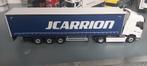 Volvo FH 500 met huiftrailer wsi jcarrion, Hobby en Vrije tijd, Ophalen of Verzenden, Zo goed als nieuw, Bus of Vrachtwagen, Wsi