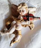 Brocante: Kerst Engel met Viool 15 cm, Antiek en Kunst, Ophalen of Verzenden