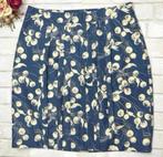 Boden Limited Edition ROK s Zijde Blauwe Dandelion Plooirok, Ophalen of Verzenden, Maat 36 (S), A, A