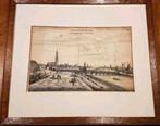 Oude gravure Amsterdam De Saegh Molens poort, Antiek en Kunst, Kunst | Etsen en Gravures, Ophalen