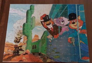 Western dieren op de trein legpuzzel  beschikbaar voor biedingen