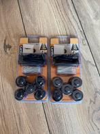 2x CanDo plintclips voor hoge muurplint 25 stuks, Doe-het-zelf en Verbouw, Plinten en Afwerking, Nieuw, Ophalen of Verzenden, Mdf