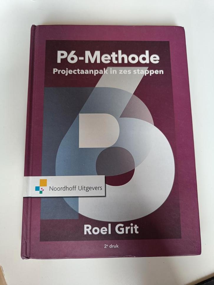P6-Methode - Projectaanpak in zes stappen, Boeken, Studieboeken en Cursussen, Gelezen, HBO, Beta, Ophalen of Verzenden