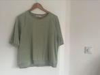 Sissy Boy sweater velours maat M zacht groen, Maat 38/40 (M), Sissy-Boy, Ophalen of Verzenden, Zo goed als nieuw