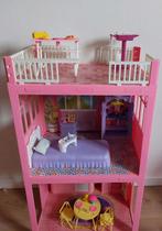 Barbiehuis vintage, Kinderen en Baby's, Speelgoed | Poppenhuizen, Gebruikt, Ophalen of Verzenden