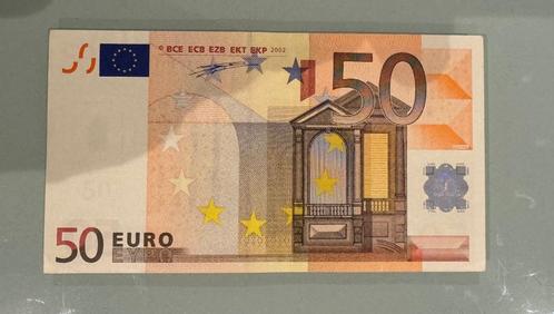 Biljet 50 Euro 2002, Postzegels en Munten, Bankbiljetten | Europa | Eurobiljetten, Los biljet, Overige landen, 50 euro, Ophalen of Verzenden
