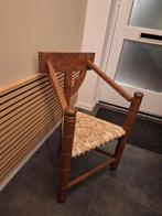 Authentieke Monnikenstoel, Huis en Inrichting, Stoelen, Gebruikt, Bruin, Ophalen of Verzenden, Eén
