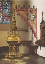 's Hertogenbosch Kath. Basiliek St. Jan Doopvont 1492, Verzamelen, Ansichtkaarten | Nederland, Ophalen of Verzenden, 1980 tot heden