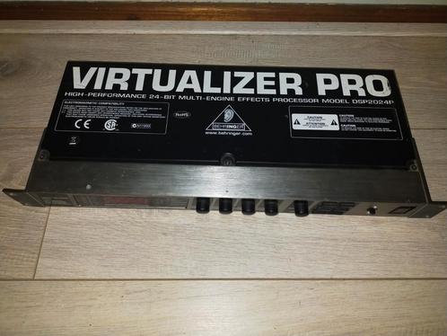 Behringer Virtualizer Pro DSP‑2024P 24‑Bit Rack FX – Tested, Muziek en Instrumenten, Effecten, Zo goed als nieuw, Chorus, Reverb