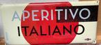 Aperitivo italiano reclame bord, Ophalen, Gebruikt, Reclamebord