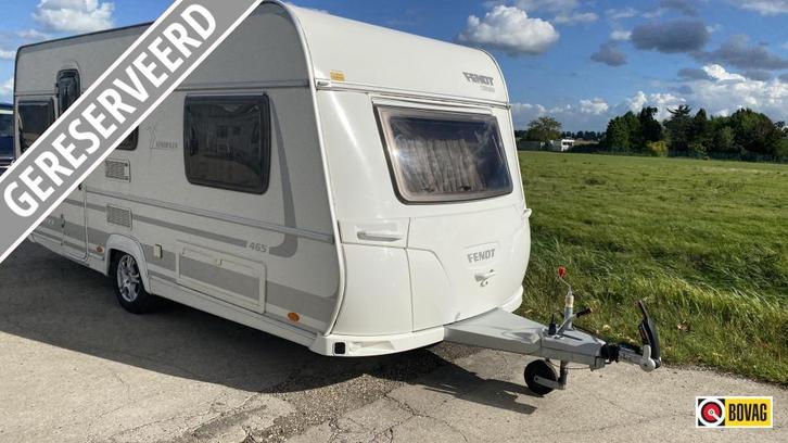 Fendt Tendenza 465 TG *enkel bedden* mover*voortent*uitbouw*, Caravans en Kamperen, Caravans, Bedrijf, tot en met 4, 1250 - 1500 kg