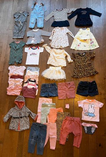 Kledingpakket 35 stuks voorjaar meisje mt 74 Feetje, Nijntje beschikbaar voor biedingen