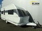 Hobby De Luxe 460 UFE White Edition Actiepakket, Caravans en Kamperen, Caravans, Rondzit, Hobby, Bedrijf, Overige typen