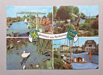 Terhorne - Groeten uit. Vierluik. beschikbaar voor biedingen