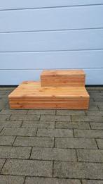 Prachtige opstap voor chalet, tinyhouse, caravan, pipowagen, Ophalen of Verzenden, Nieuw, Hout