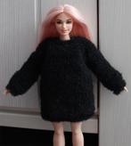 Barbie kleding nieuw - Warme trui voor Curvy - zwart, Kinderen en Baby's, Speelgoed | Poppen, Nieuw, Ophalen of Verzenden, Barbie