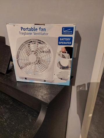 Draagbare Tafelventilator - Nieuw beschikbaar voor biedingen