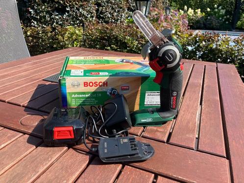 BOSCH advancedcut 18 nanoblade accu zaag/snoeischaar, Doe-het-zelf en Verbouw, Gereedschap | Zaagmachines, Zo goed als nieuw, Cirkelzaag