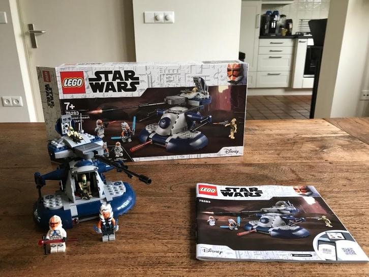 Lego Star Wars 75283 Armored Assault Tank (AAT), Kinderen en Baby's, Speelgoed | Duplo en Lego, Zo goed als nieuw, Lego, Complete set