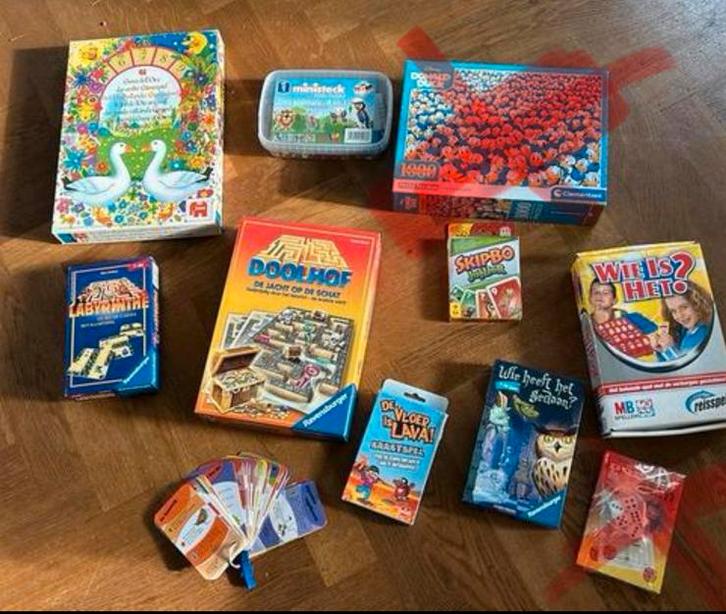 Heel veel spellen! Vanaf €1 per stuk Sinterklaas kerst, Hobby en Vrije tijd, Gezelschapsspellen | Overige, Zo goed als nieuw, Ophalen of Verzenden
