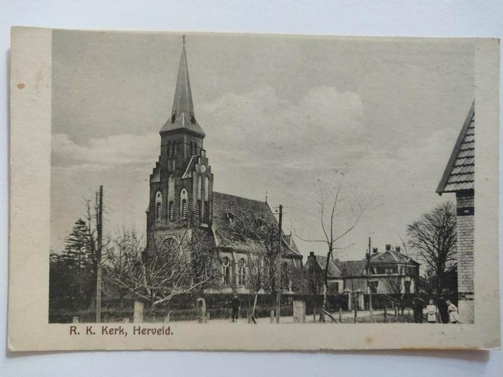 J759 Herveld, Verzamelen, Ansichtkaarten | Nederland, Noord-Holland, 1920 tot 1940, Ophalen of Verzenden