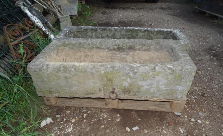 arduinen trog troggen plantenbak drinkbak, Antiek en Kunst, Curiosa en Brocante, Ophalen