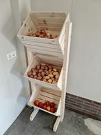 Houten Opbergrek met 3 bakken, Huis en Inrichting, Kasten | Overige, Ophalen, Nieuw