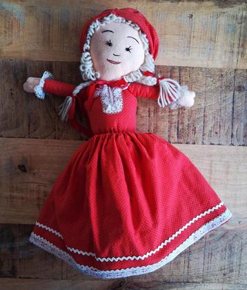 Omkeerpop Vertelpop Omkeerbare pop Roodkapje - Oma en Wolf beschikbaar voor biedingen