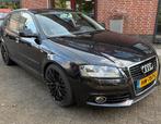 Audi A3 2.0 TDI Sportback 103KW AUT 2011 S-line, 730 kg, Zwart, 4 cilinders, Zwart