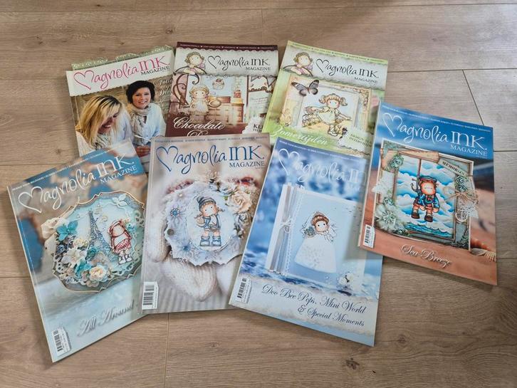 Magnolia Ink Magazines - Lot van 7, Boeken, Tijdschriften en Kranten, Zo goed als nieuw, Overige typen, Ophalen of Verzenden