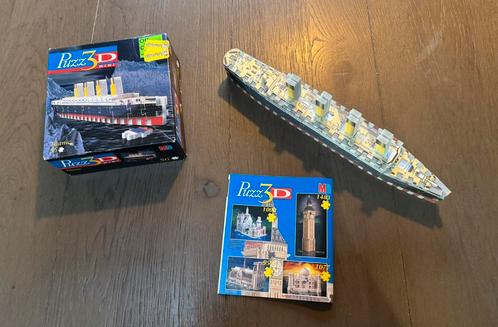 3D puzzel Titanic, Hobby en Vrije tijd, Denksport en Puzzels, Rubik's of 3D-puzzel, Minder dan 500 stukjes, Ophalen of Verzenden