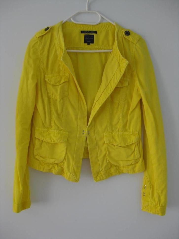 Jasje Josephine en Co maat 36, Kleding | Dames, Jasjes, Kostuums en Pakken, Gedragen, Maat 36 (S), Geel, Ophalen