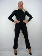 *Abfab Vintage Zwarte 90's Jumpsuit Catsuit S*, Kleding | Dames, Jumpsuits, Zwart, Issy, Ophalen of Verzenden, Zo goed als nieuw