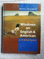 Bertens  e.a. - Windows on English and American Literature, Ophalen of Verzenden, Gelezen