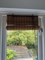Bamboe Rolgordijn Bruin, Huis en Inrichting, Stoffering | Gordijnen en Lamellen, Ophalen, Gebruikt, Bruin, 100 tot 150 cm