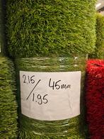 Kunstgras coupon 45mmnpoolhoogte 2.15 x 1.95 nu €40,-, Ophalen of Verzenden, Nieuw