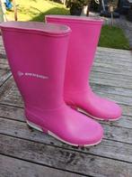 Dunlop regenlaarzen laarzen roze maat 34, Meisje, Ophalen of Verzenden, Dunlop, Laarzen