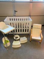 Ledikantje met matras kinderstoel wc verkleiner 2x opstapje, Ophalen, Zo goed als nieuw, Ledikant