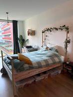 GJÖRA Bedframe 140x200, Ophalen, Gebruikt, Wit, Tweepersoons