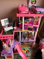 Barbiehuis, barbieautos, scooter & mega veel accesoires!, Kinderen en Baby's, Ophalen of Verzenden, Gebruikt, Poppenhuis