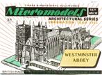 Bouwplaat Micromodels Westminster Abbey, Hobby en Vrije tijd, Ophalen of Verzenden, Nieuw, 1:50 of kleiner, Diorama